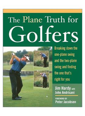 英文原版 The Plane Truth For Golfers 高尔夫挥杆技术 英文版 进口英语原版书籍