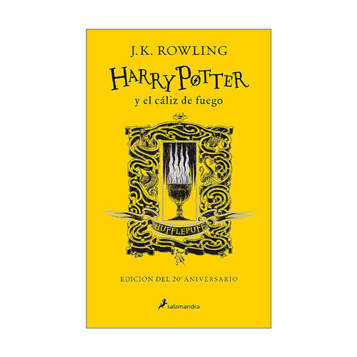 西班牙语原版 Harry Potter y el caliz de fuego 20 Aniv. Hufflepuff 哈利波特与火焰杯 西班牙语版 赫奇帕奇版 进口原版书籍