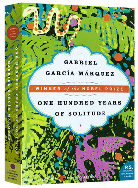 百年孤独 One Hundred Years of Solitude 英文原版小说 魔幻现实主义文学代表作 英美文学 进口英语书 诺贝尔文学奖作家马尔克斯