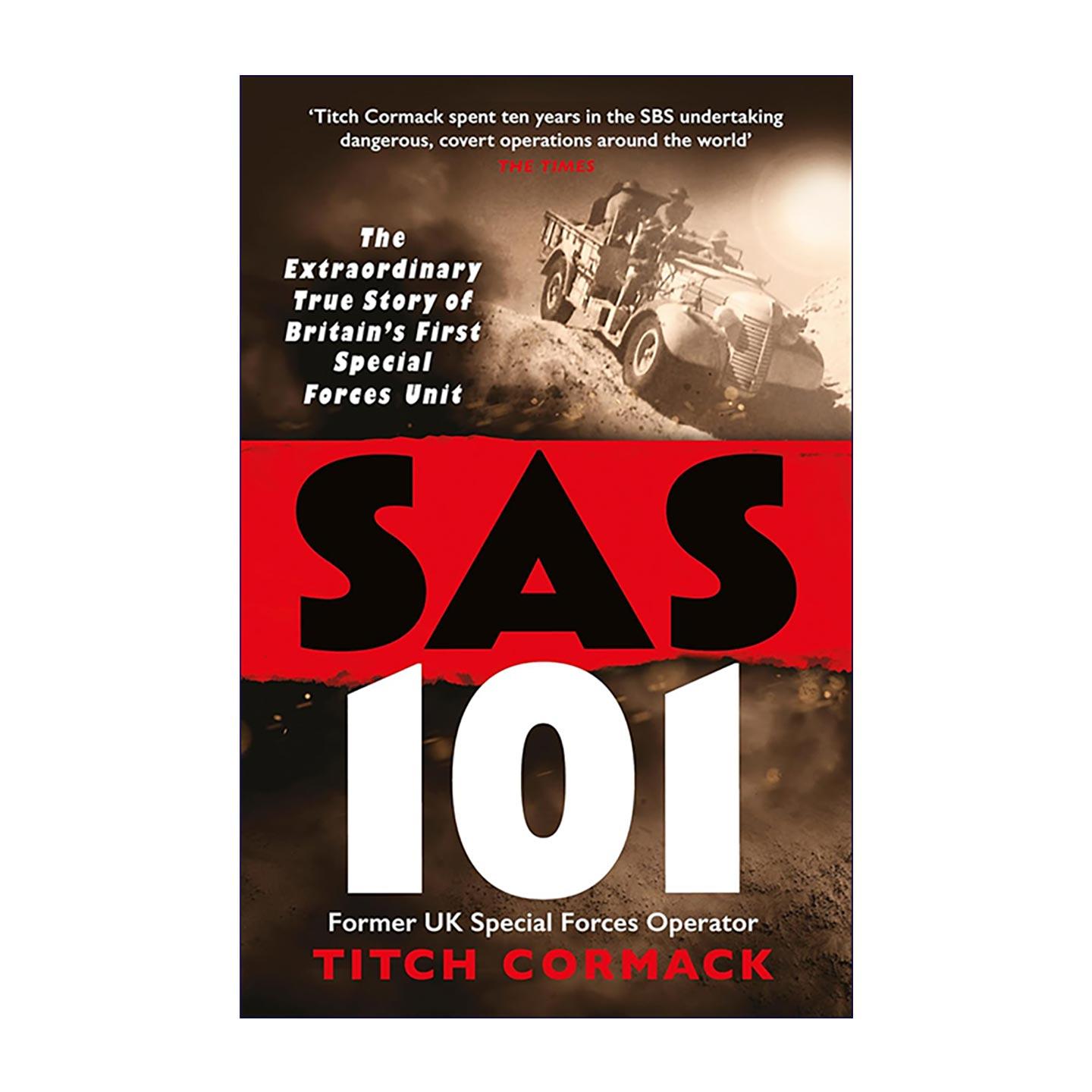 英文原版 SAS 101 英国第一支特种部队的非凡真实故事 军事历史 英文版 进口英语原版书籍