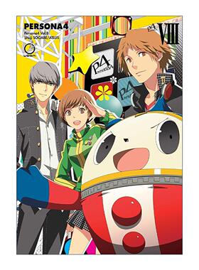 英文原版 Persona 4 Volume 8 女神异闻录4 漫画卷八 英文版 进口英语原版书籍