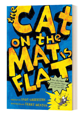 The Cat on the Mat Is Flat 垫子上的猫是平的 Andy Griffiths进口原版英文书籍