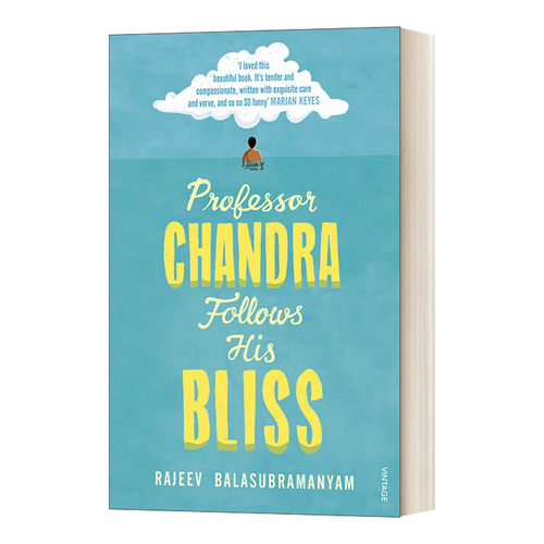 英文原版 Professor Chandra Follows His Bliss 钱德拉教授想做一个幸福的人 拉杰夫·巴卢 英文版 进口英语原版书籍