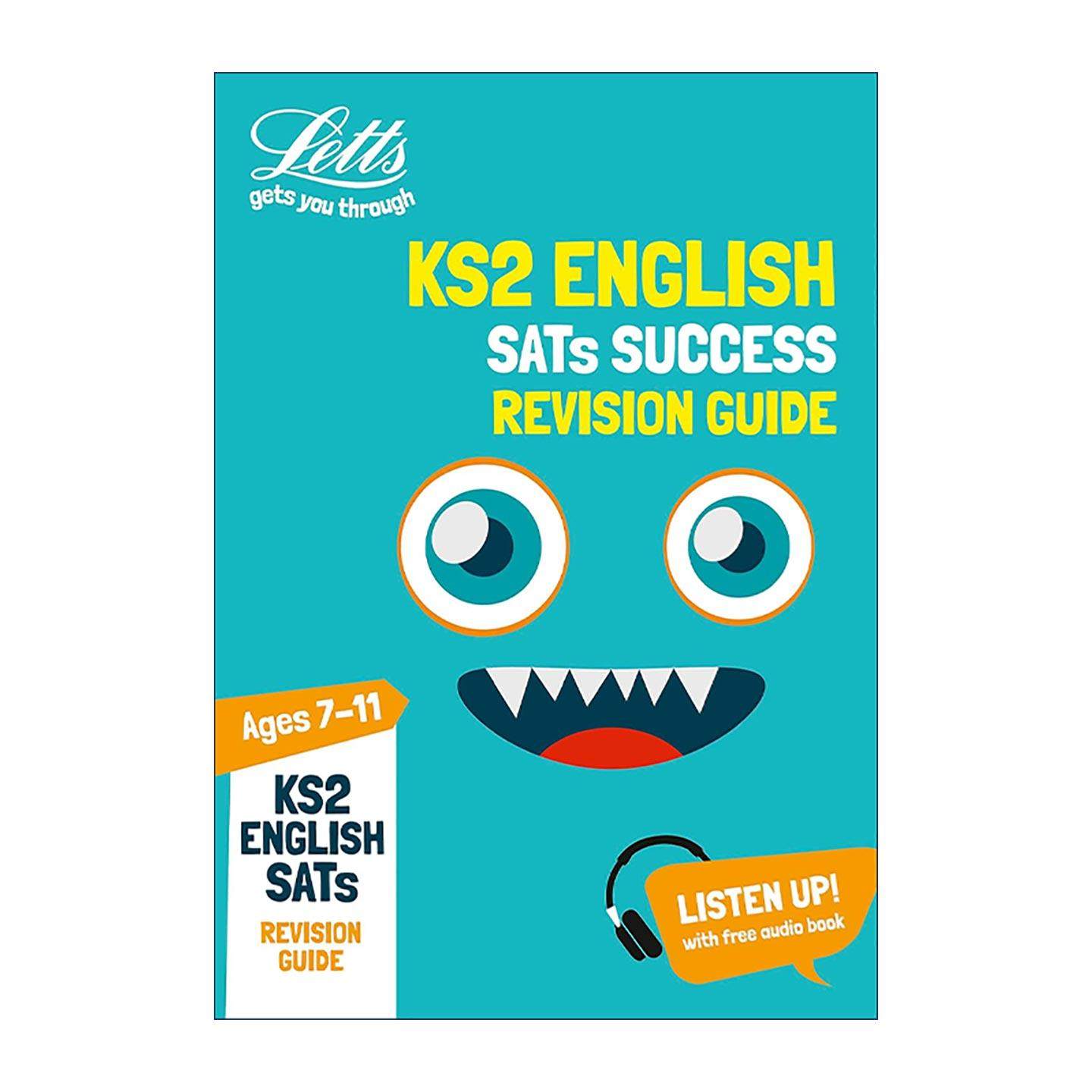 英文原版 Letts KS2 English SATs Success Revision Guide KS2小学英语复习指导手册 7-11岁 儿童教材教辅 进口英语原版书籍