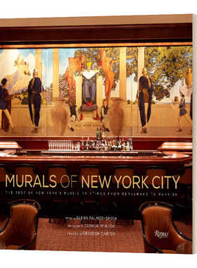 英文原版 Murals of New York City 纽约市壁画 精装 进口艺术 英文版 进口英语原版书籍