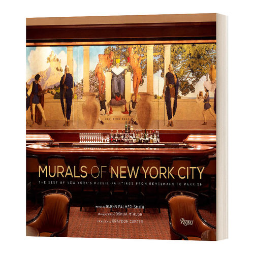 英文原版 Murals of New York City 纽约市壁画 精装 进口艺术 英文版 进口英语原版书籍
