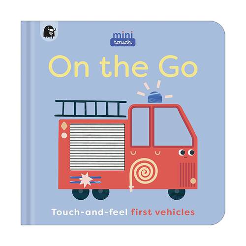 英文原版 MiniTouch On the Go 迷你触摸书 交通工具 儿童词汇启蒙认知纸板书绘本 英文版 进口英语原版书籍