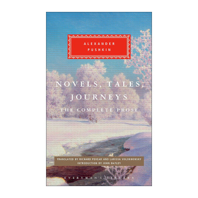 英文原版 Novels Tales Journeys Everyman's Library Classics 小说 故事 旅程 Alexander Pushkin普希金完整散文集 人人图书馆