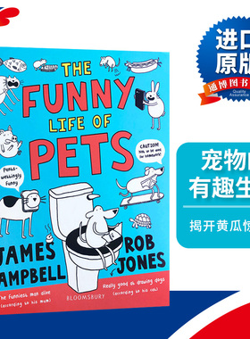 英文原版 The Funny Life of Pets 宠物的有趣生活 James Campbell 英文版 进口原版英文书籍