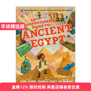 英文原版 An Adventurer's Guide to Ancient Egypt 古埃及历险者指南 儿童精装历史科普插画读物 英文版 进口英语原版书籍