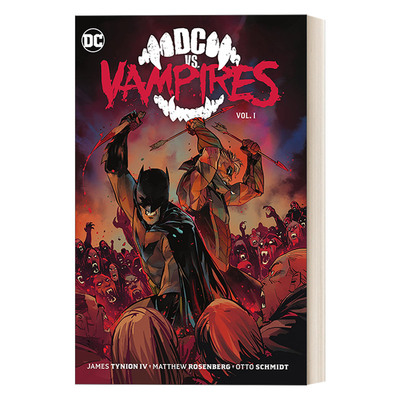 英文原版 DC vs.Vampires Vol.1 DC大战吸血鬼 精装收藏版1 DC漫画 James Tynion IV 英文版 进口英语原版书籍