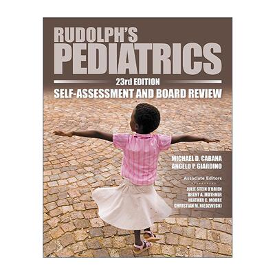 英文原版 Rudolph's Pediatrics Self-Assessment and Board Review 鲁道夫儿科学自测评估 第23版 英文版 进口英语原版书籍