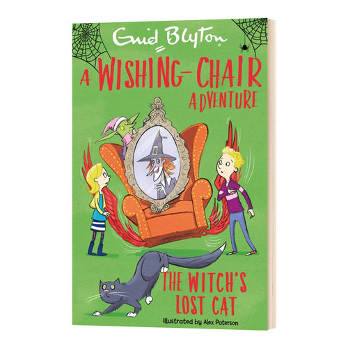 英文原版 A Wishing-Chair Adventure The Witch's Lost Cat 飞天魔椅历险记系列4 英文版 进口英语原版书籍