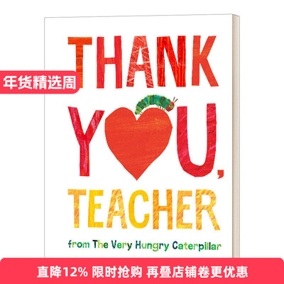 英文原版进口谢谢你老师