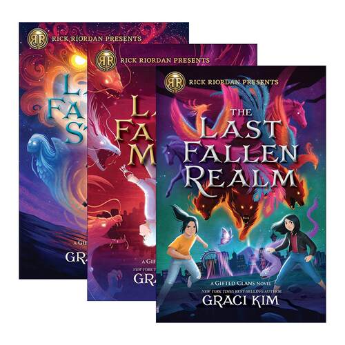 英文原版 Rick Riordan Presents Gifted Clans 天赋氏族传奇三部曲系列3册 迪士尼儿童小说 韩国神话改编 Graci Kim 英文版进口书