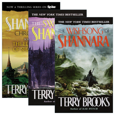 The Shannara Chronicles 沙娜拉传奇系列3册进口原版英文书籍