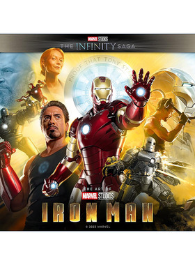 英文原版 Iron Man The Art of the Movie 漫威无限传奇 钢铁侠电影艺术设定集精装 英文版 进口英语原版书籍
