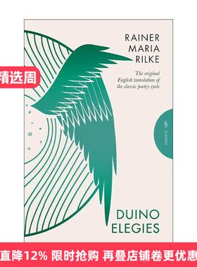英文原版 Duino Elegies 杜伊诺哀歌 里尔克 英文版 进口英语原版书籍