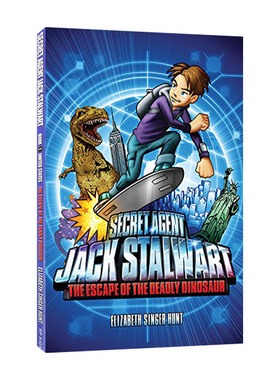 英文原版 Secret Agent Jack Stalwart Book 1 秘密特工之美国篇 英文版 进口英语原版书籍
