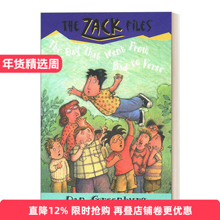 英文原版 The Zack Files 20 How I Went from Bad to Verse 札克档案系列20 儿童冒险章节桥梁书 Dan Greenburg 进口英语原版书籍