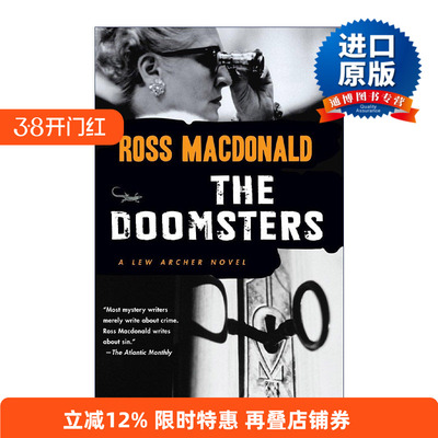 英文原版 The Doomsters Lew Archer Series 07 末日论者 移动飞靶作者 英国金匕首奖得主Ross Macdonald 英文版 进口英语书籍