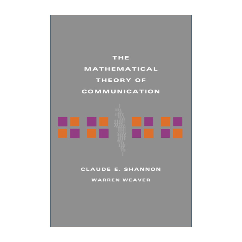英文原版 Mathematical Theory of Communication 通信的数学理论 克劳德·香农 英文版 进口英语原版书籍