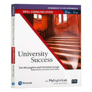 英文原版 Oral Student Intermediate Communication Success Book 大学成功口语交流中高级学生用书 教材书 University MyLab with