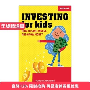 英文原版 Investing for Kids 儿童投资理财指南 如何存钱、投资和增值 英文版 进口英语原版书籍