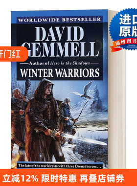 英文原版小说 Winter Warriors Drenai Saga Series 08 德莱尼传奇系列8 冬季勇士 奇幻动作冒险小说 英文版 进口英语原版书籍