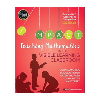 英文原版 Teaching Mathematics in the Visible Learning Classroom K-2年级低龄儿童数学课堂可见学习实操方法 进口英语原版书籍