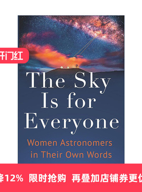 英文原版 The Sky Is for Everyone 天空是属于每个人的 女天文学家传记 Virginia Trimble 英文版 进口英语原版书籍
