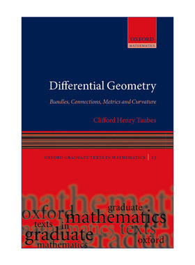 Differential Geometry 微分几何：丛，联络，度量和曲率 精装进口原版英文书籍