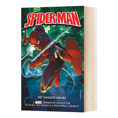 英文原版 Marvel classic novels - Spider-Man The Darkest Hours Omnibus漫威经典小说 蜘蛛侠黑暗时刻 英文版 进口英语书籍