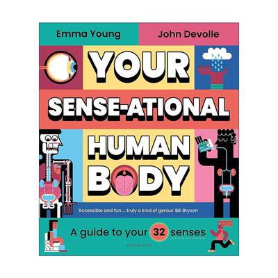 英文原版 Your SENSE-ational Human Body 人体感官指南 探索32种感觉系统 精装 英文版 进口英语原版书籍