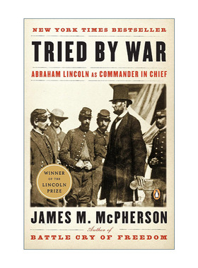 英文原版 Tried By War 战争考验 亚伯拉罕·林肯担任总司令 美国历史 普利策奖得主James M. McPherson 英文版 进口英语原版书籍