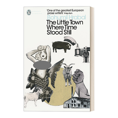 英文原版小说 The Little Town Where Time Stood Still 时光静止的小城 博胡米尔赫拉巴尔 企鹅现代经典 英文版 进口书籍