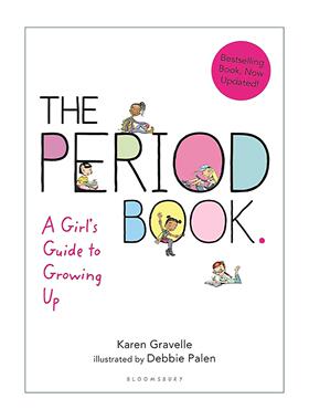 英文原版 Period Book 青春期女孩生理期插图指南 Karen Gravelle 英文版 进口英语原版书籍