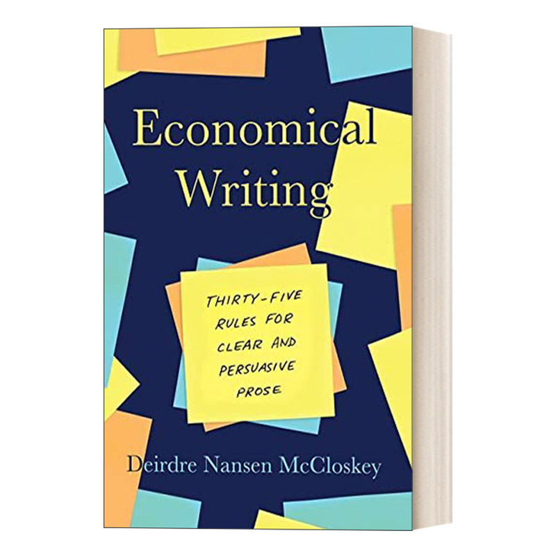 英文原版 Economical Writing  Third Edition 芝加哥写作指南系列 经济写作 第三版 英文版 进口英语原版书籍