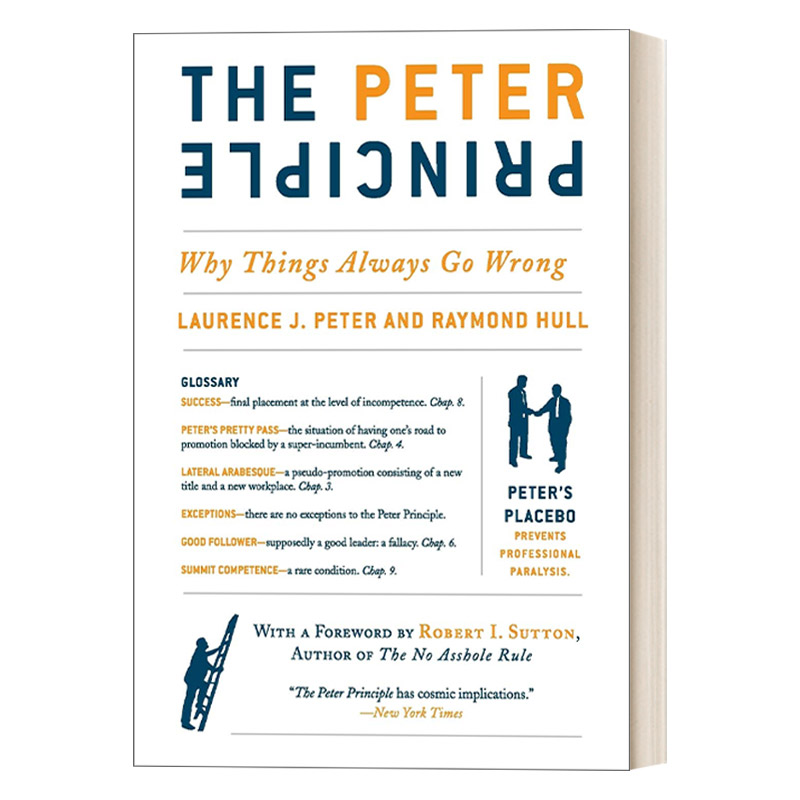 The Peter Principle 彼得原理 揭露公司充满无能人物的理由 管理书籍进口原版英文书籍