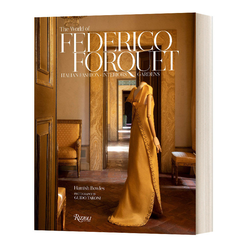 英文原版 The World of Federico Forquet 费德里科·福凯 意式时尚室内设计 花园室内装修设计 精装 英文版 进口英语原版书籍