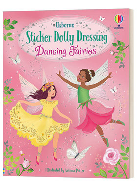 Sticker Dolly Dressing Dancing Fairies 多莉穿衣服跳舞的仙女进口原版英文书籍