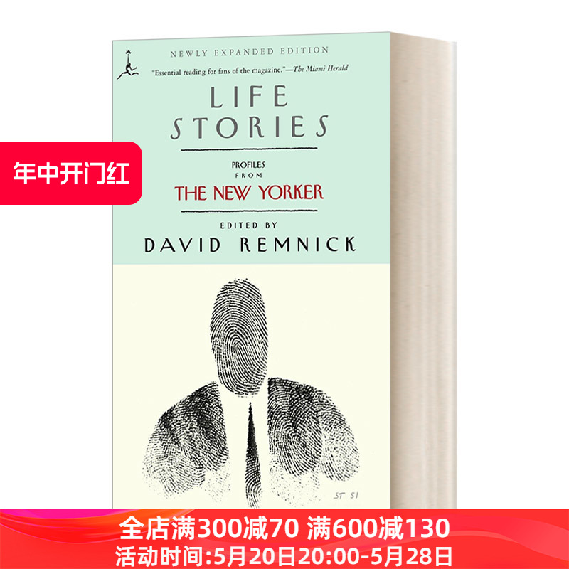 英文原版 Life Stories Profiles from The New Yorker生活故事 David Remnick兰登书屋现代图书馆英文版进口英语原版书籍