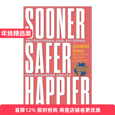 英文原版 Sooner Safer Happier 高质量交付 数智时代业务敏捷新思路 英文版 进口英语原版书籍