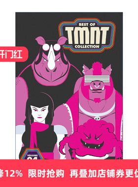 英文原版 Best of Teenage Mutant Ninja Turtles Collection  Vol. 4 忍者神龟 变种时代 精选合集 卷四 IDW漫画 进口英语书籍