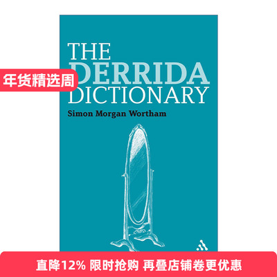 英文原版 The Derrida Dictionary 德里达辞典 哲学入门工具书 英文版 进口英语原版书籍