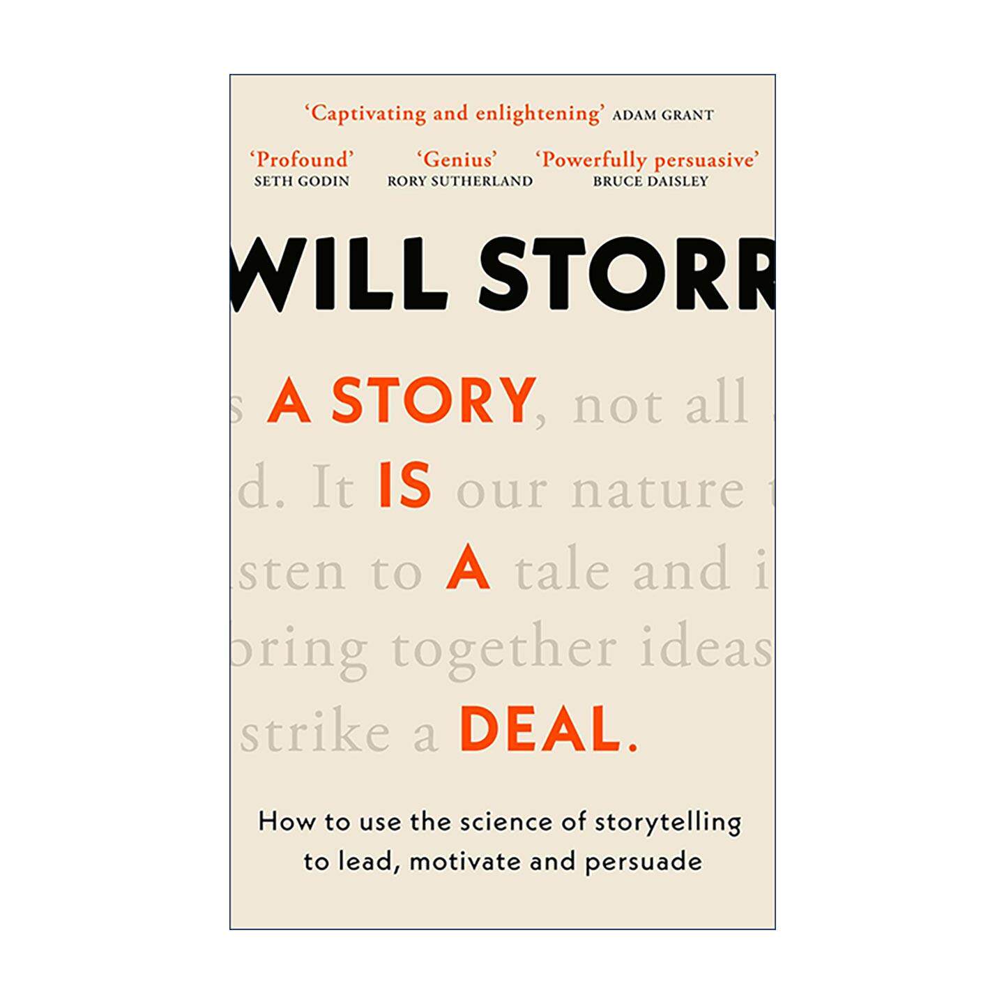 英文原版 A Story is a Deal 故事即交易 用叙事科学领导、激励与说服 威尔·斯托尔 Will Storr 英文版 进口英语原版书籍