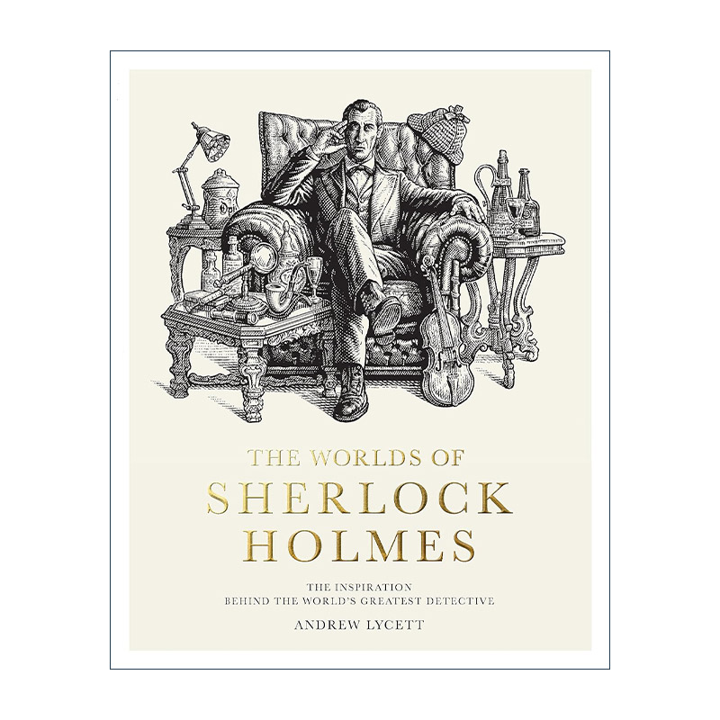 英文原版 The Worlds of Sherlock Holmes 神探福尔摩斯的世界 伟大侦探背后的灵感 精装 英文版 进口英语原版书籍