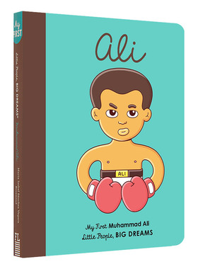 英文原版 Muhammad Ali My First Muhammad Ali 小人物大梦想纸板书 拳击手穆罕默德·阿里 英文版 进口英语原版书籍