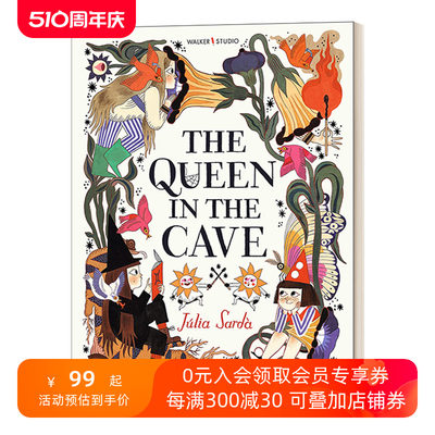 The Queen in the Cave 洞穴里的女王 Julia Sarda进口原版英文书籍