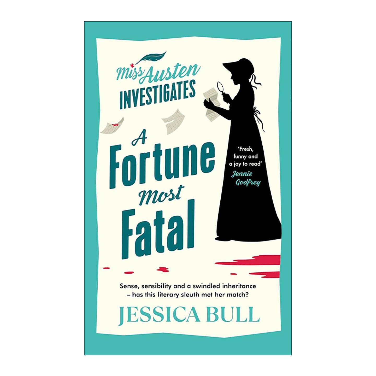 英文原版 A Fortune Most Fatal 奥斯汀小姐探案2 畅销悬疑浪漫喜剧 Jessica Bull 英文版 进口英语原版书籍